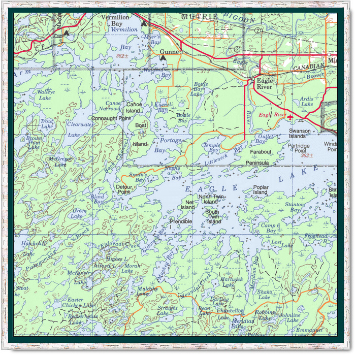 Eagle Lake Depth Chart